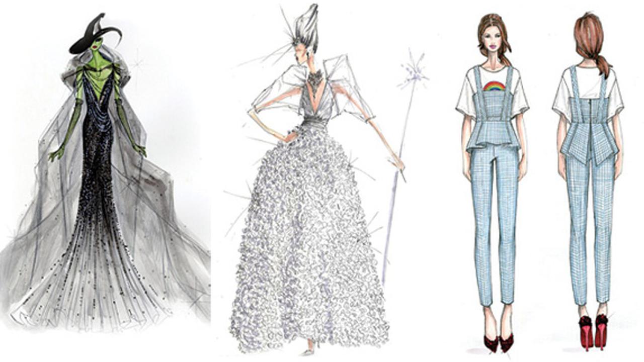 Wizard of Oz - Designers Fashion Sketch 0514 1