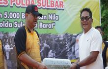Unik! Polda Sulbar dan DKP Sulbar Tebar 5.000 Bibit Nila, Wujudkan Kemandirian Pangan Lewat Program Pekarangan Pangan Bergizi