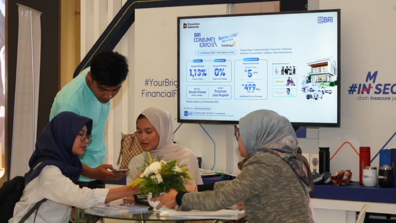 BRI Terus Gairahkan Ekonomi Lewat Kredit Konsumer yang Tumbuh Double Digit