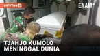 Jenazah Menpan RB Tjahjo Kumolo keluar dari Rumah Sakit Abdi Waluyo Jakarta Jumat (1/7) siang. Jenazah dibawa ambulans ke rumah duka di daerah Widya Chandra