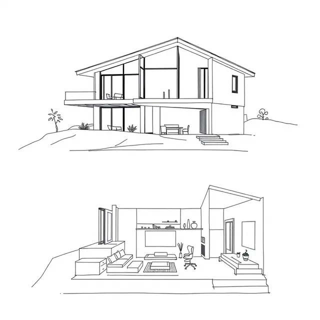 Rekomendasi Sketsa Gambar Rumah Minimalis Modern