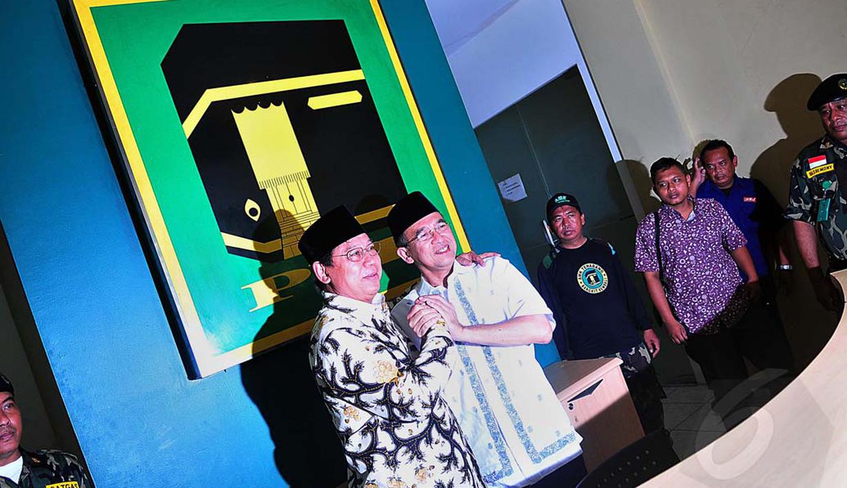 Djan Faridz terpilih sebagai Ketua Umum PPP hasil Muktamar VIII di Jakarta   berbeda dengan hasil Muktamar PPP versi Surabaya yang memilih M. Romahurmuziy sebagai Ketua Umum PPP (Liputan6.com/Johan Tallo)