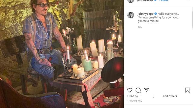 Akun Instagram Johnny Depp (@johnnydepp)