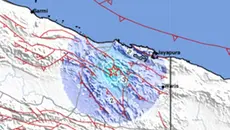 Gempa Darat Magnitudo 4,4 Guncang Jayapura