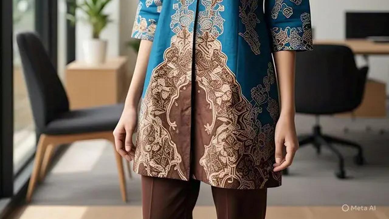 20 Model Tunik Batik Cantik dan Elegan Terbaru 2025, Cocok untuk Acara Formal dan Kasual