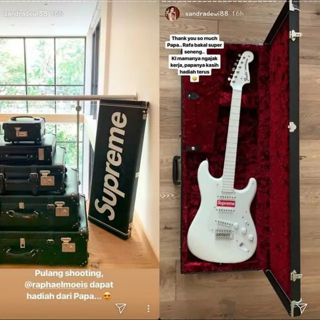 7 Koleksi Mainan Raphael Moeis, Dari Mobil Mini Hingga Gitar Supreme