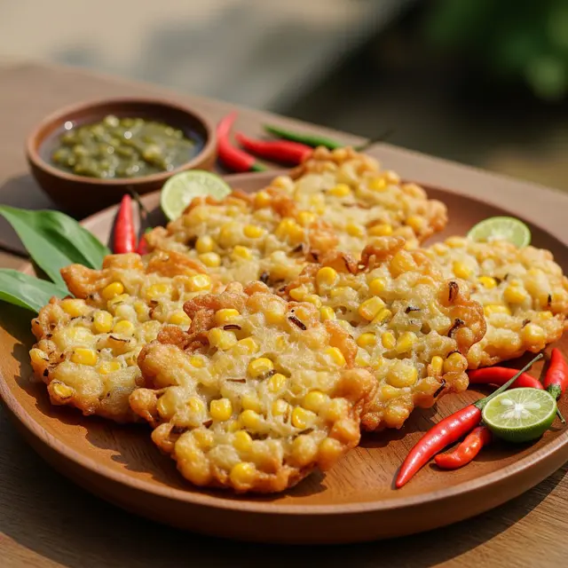 Trik Bakwan Jagung tetap Crispy (Image by Gemini AI)
