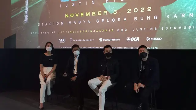 Presconference Konser Justin Bieber di Jakarta
