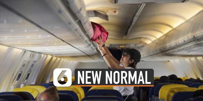 VIDEO: Jalani New Normal, Ini Saran Pramugari untuk Penumpang Pesawat Terbang