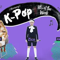 Simak Bintang K-Pop Hits of the Week kali ini yang lengkapi oleh EXO, Red Velvet, Zico, Heize, dan Akdong Musician.  (Foto: hyukhee05.deviantart.com, Pinterest, hoki97.deviantart.com, Desain: Nurman Abdul Hakim/Bintang.com)
