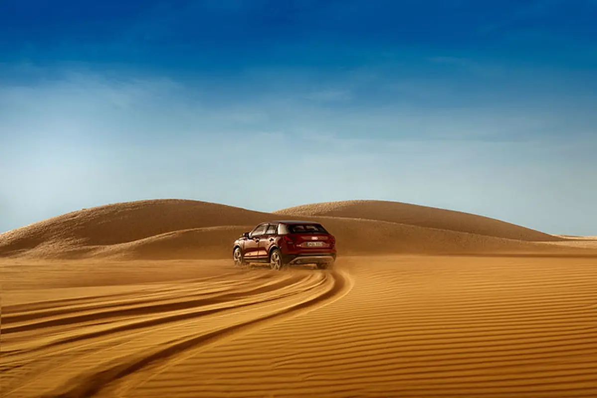 [Bintang] Foto Iklan Mobil di Gurun Ini Cuma Tipuan, Begini Cara Buatnya!