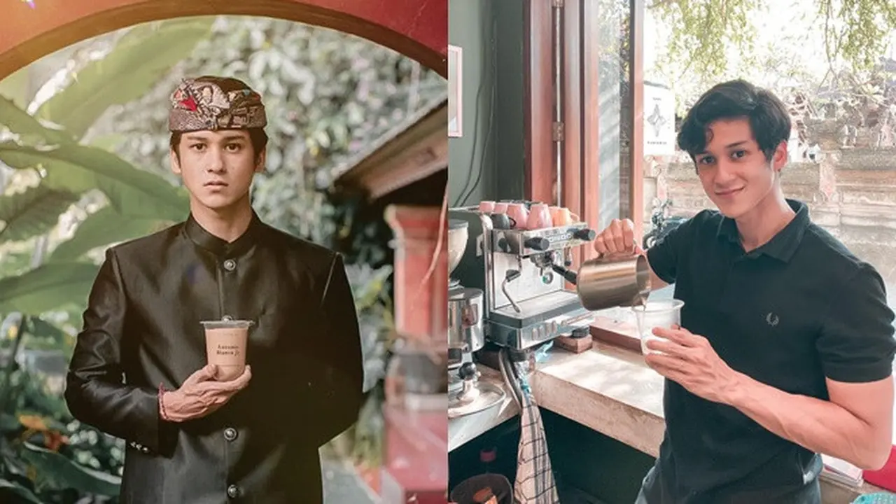 7 Gaya Antonio Blanco Jr Saat Jadi Barista Ini Curi Perhatian