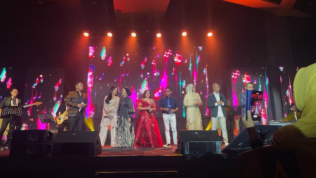 Para pengisi konser bertajuk ‘Senandung Rindu’ di Gandaria City Hall pada Sabtu (03/06/2023).
