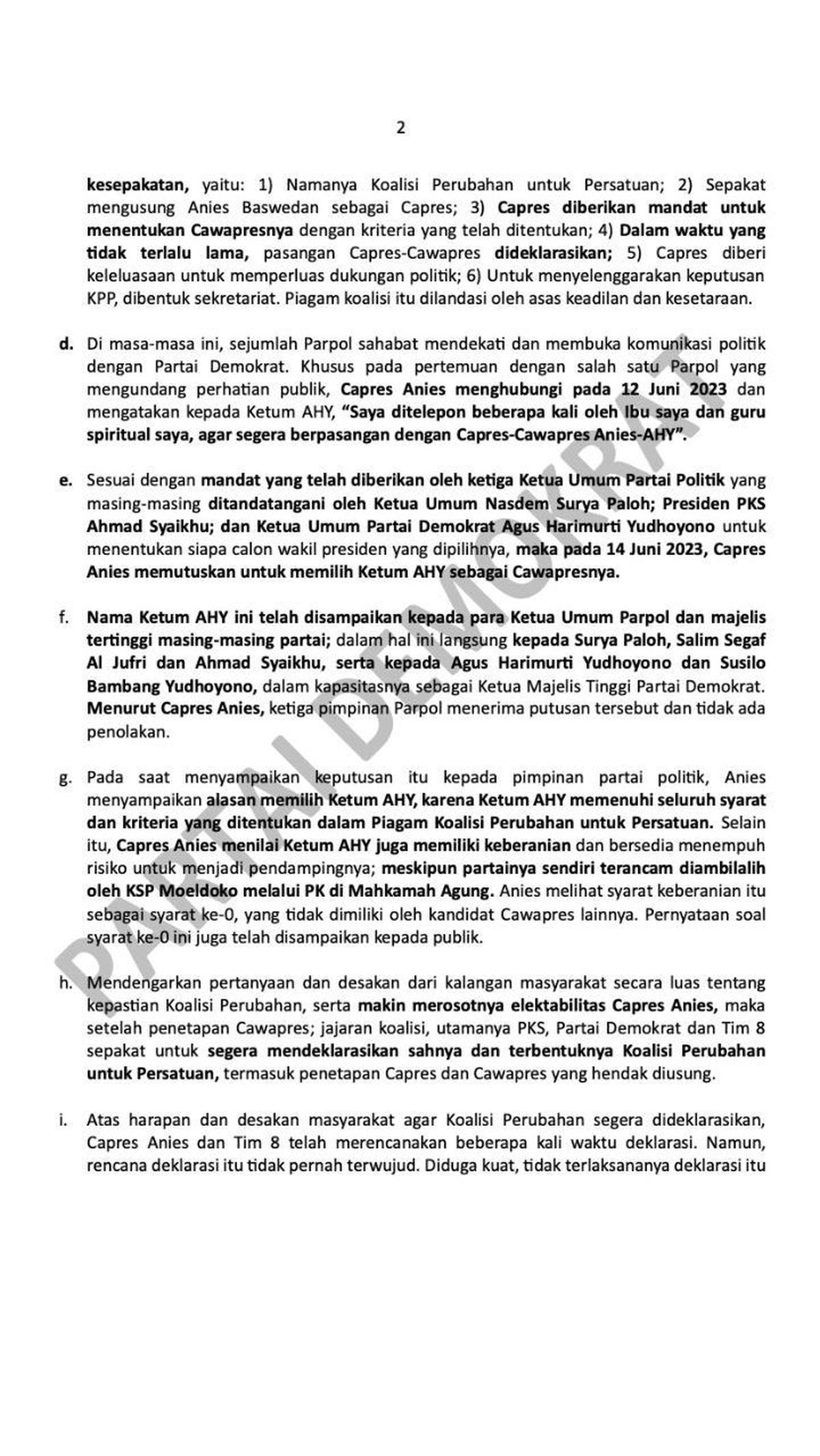 Dok. Istimewa