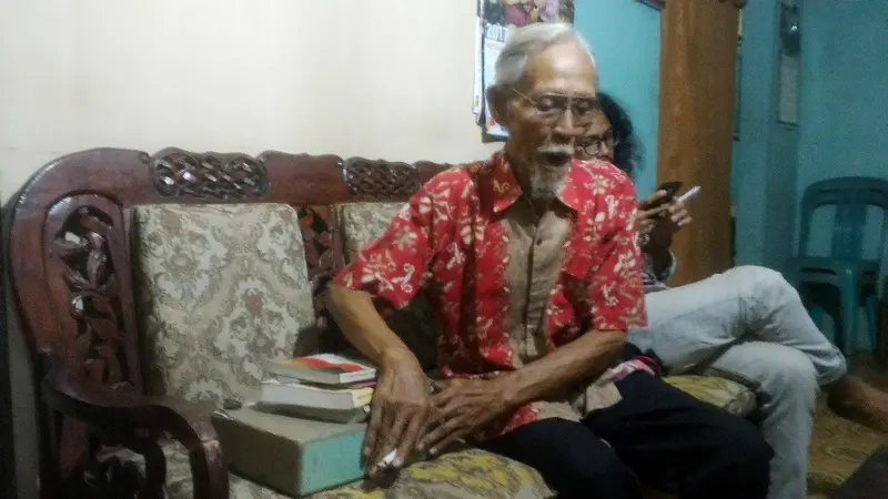 Lantaran terlibat penculikan Jenderal Nasution, bekas prajurit Cakrabirawa, Sulemi, meringkuk di penjara selama 15 tahun. (Foto: Liputan6.com/Muhamad Ridlo)