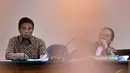 Terdakwa Dirut PT Dutasari Citralaras, Machfud Suroso saat menjalani sidang dengan agenda mendengarkan keterangan saksi di Pengadilan Tipikor, Jakarta, Senin (5/1/2015). (Liputan6.com/Miftahul Hayat)
