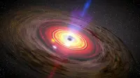 Selain galaksi tua yang berumus 9 miliar tahun ini, terdapat pula objek lubang hitam raksasa berukuran 30 kali lebih besar dari biasanya
