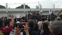 Aksi solidaritas untuk masyarakat adat Pulau Rempang digelar di Medan