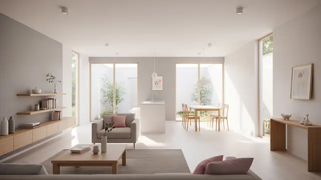 Desain Rumah Satu Lantai yang Tetap Terasa Luas Meski Lahan Terbatas (Image by Gemini AI)
