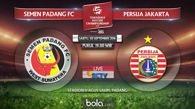Semen Padang vs Persija Jakarta