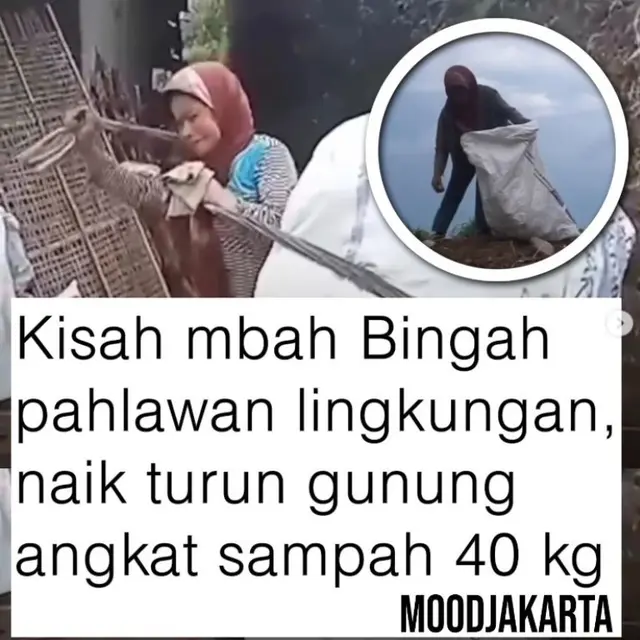 Cerita Mbah Bingah Pemungut Sampah di Gunung Merbabu Kembali Viral, Disebut Jadi Tamparan Bagi Pendaki Gunung