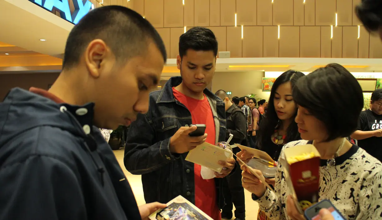 Advanced screening Guardians of the Galaxy dimeriahkan oleh beragam penggemar, komunitas, dan selebritis.