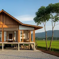 Desain Rumah Hemat &amp; Cantik untuk Keluarga Muda di Pedesaan