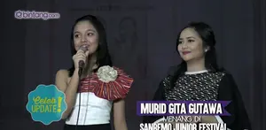 Lyodra Margareta Ginting, murid Gita Gutawa yang berhasil jadi pemenang di Sanremo Junior Festival.