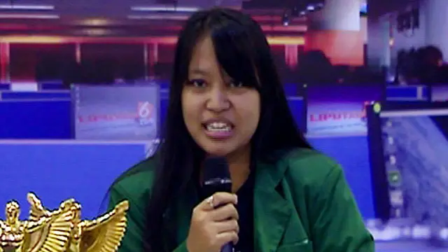 Afriyanti Susanti Peserta Presenter Liputan6 di Indonesia Broadcaster Expo 2013