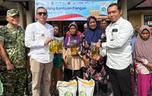 Bulog Salurkan Bantuan Pangan di Kepahiang, 18.248 Warga Terima Beras dan Minyak Goreng