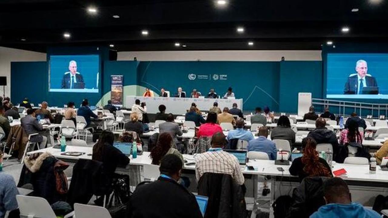 Suasana rapat persiapan jelang COP29 di Baku