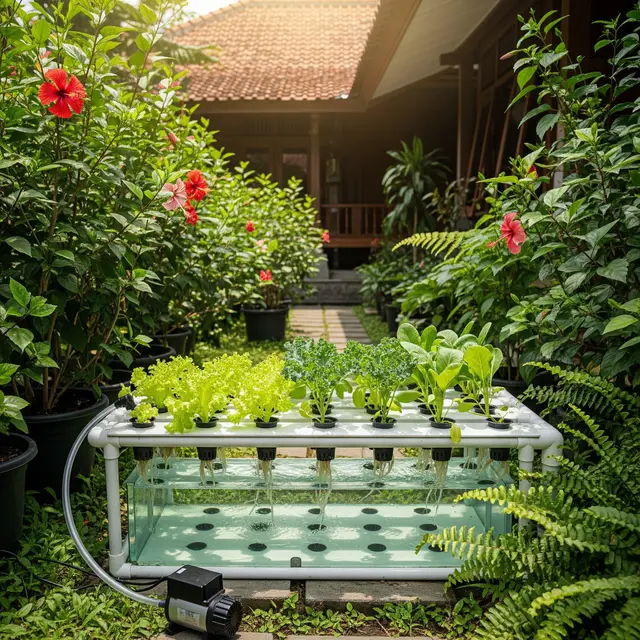 9 Model Kebun Mini dengan Air Saja, Solusi Modern Berkebun di Lahan Sempit
