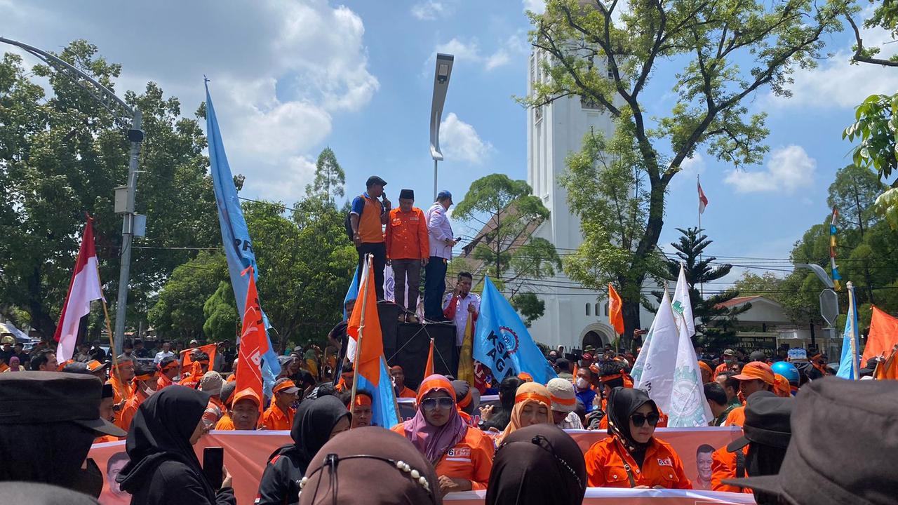 Upah Minimum Sektoral Kabupaten/Kota Jawa Barat Digugat, FSPMI: Perjuangan Buruh