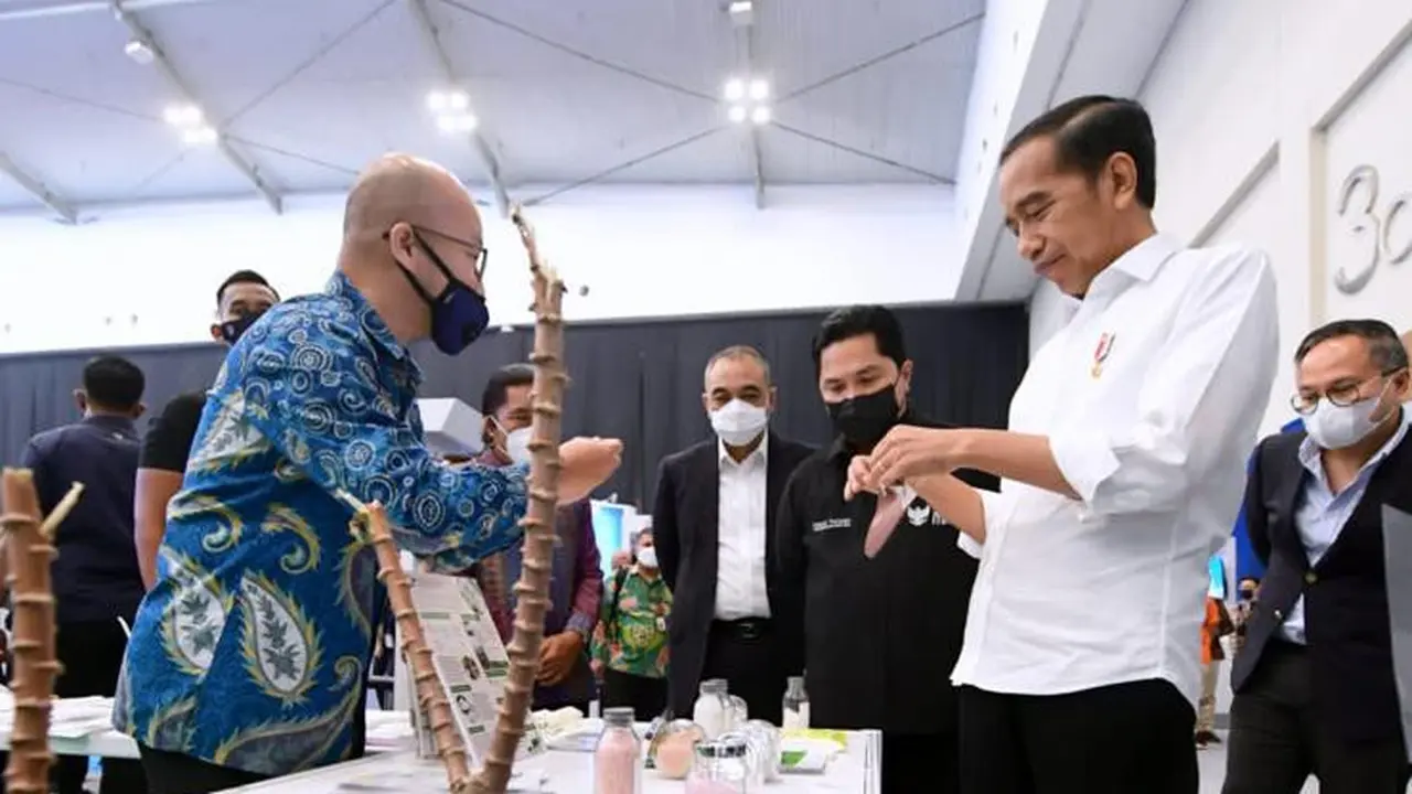 Presiden Jokowi Apresiasi Teknologi Lokal Inovasi Greenhope dalam BUMN Start Up Day (Istimewa)