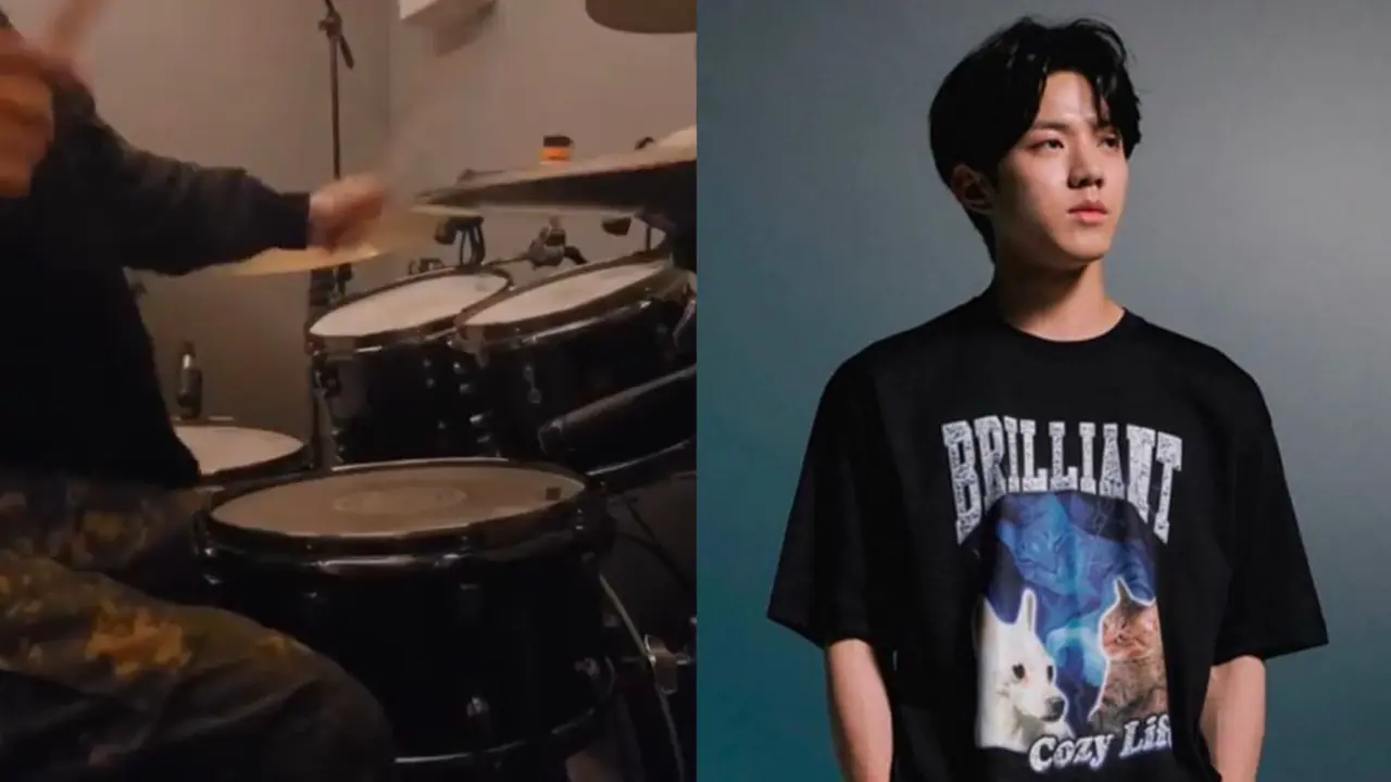 JYP Entertainment Tanggapi Kontroversi Dowoon DAY6 Pakai Seragam Militer sambil memainkan Drum. (Dok: IG https://www.instagram.com/p/DC-2gTfzc9t/?img_index=3&igsh=bWJueHZkdzlqaGJi)
