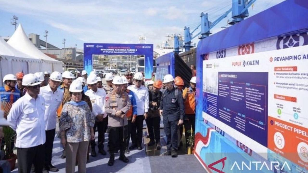 Modernisasi Pabrik Pupuk PKT Bontang Diproyeksikan Pangkas Harga Pupuk Subsidi Hingga 20 Persen