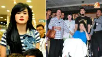 Mulan Jameela Temani Dul keluar Rumah Sakit, Kemana Maia?