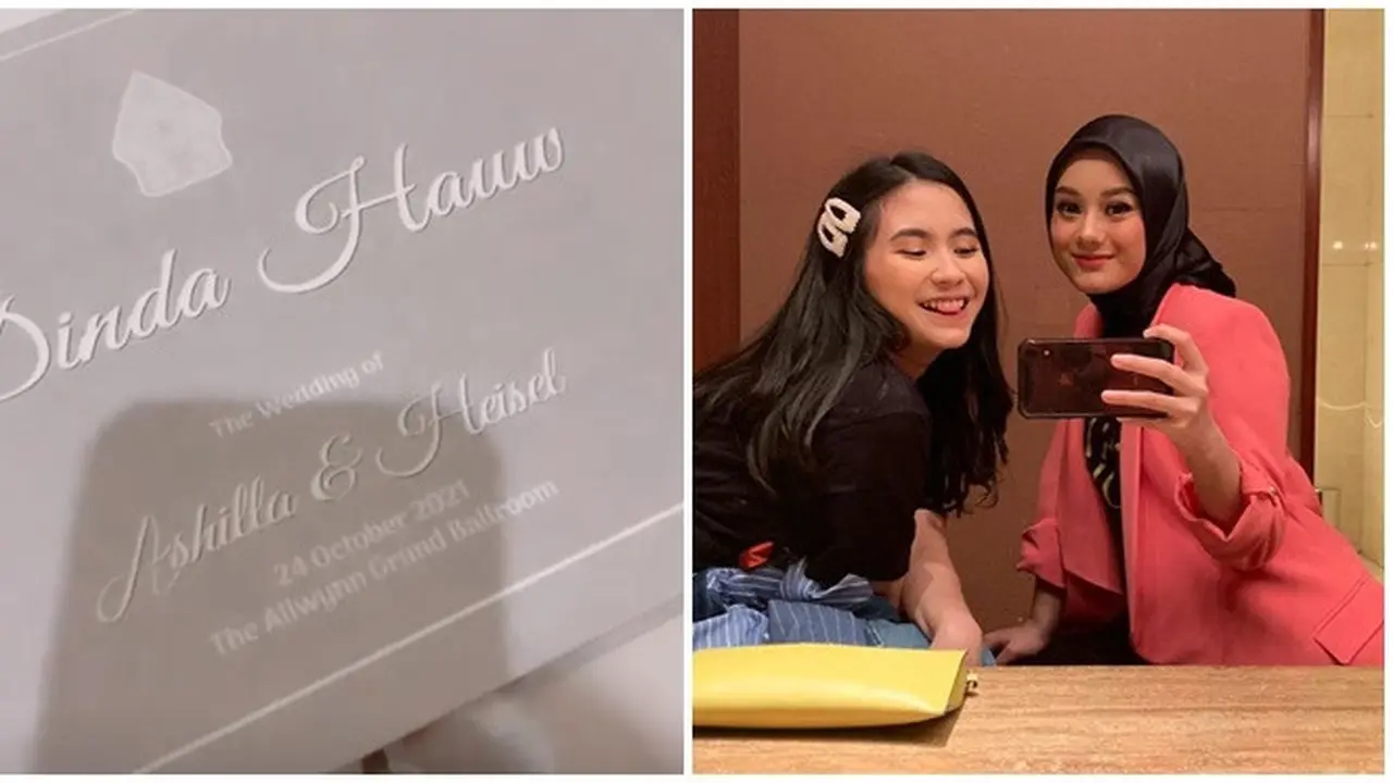 Diundang Jadi Bridesmaid, Ini 6 Potret Persahabatan Dinda Hauw dan Ashilla Eks Blink