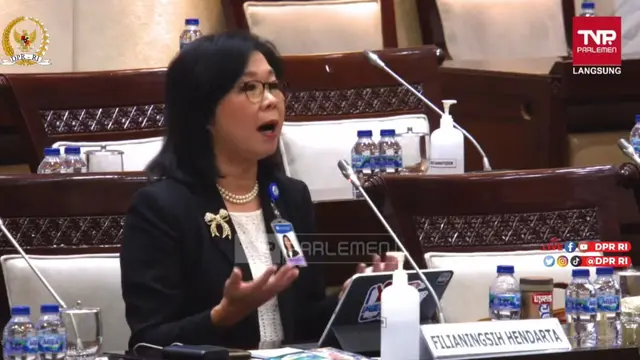 Kepala Departemen Kebijakan Sistem Pembayaran BI Filianingsih Hendarta dalam Fit and Proper Test Deputi Gubernur Bank Indonesia di DPR.