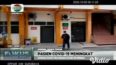 Kasus penyebaran Covid-19 di Surabaya, Jawa Timur, terus meningkat. Ruangan isolasi di RS Unair penuh sejak 2 pekan terakhir. Penyebaran Covid-19 melonjak, diduga karena dampak libur panjang dan kurangnya disiplin protokol kesehatan.