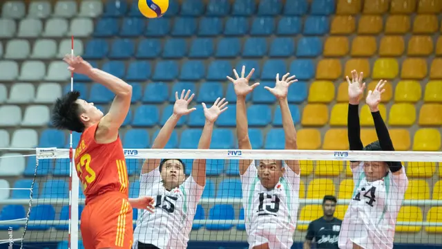 Timnas voli putra Indonesia - Asian Men's Volleyball Champions 2023 - Bola Voli