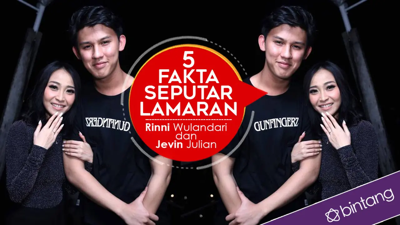 Rinni Wulandari dan Jevin Julian