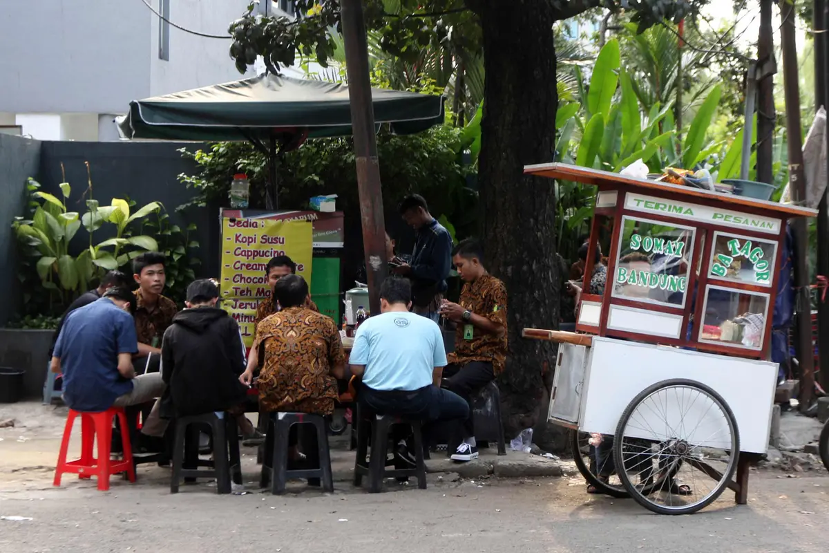 Seperti ini Tampilan Trotoar Melawai yang Dikuasai PKL