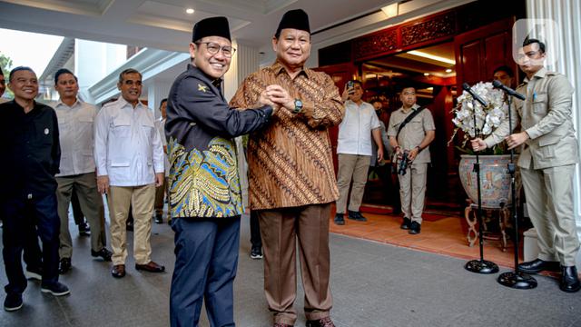 Bahas Koalisi Besar Partai Politik, Cak Imin Datangi Kediaman Prabowo