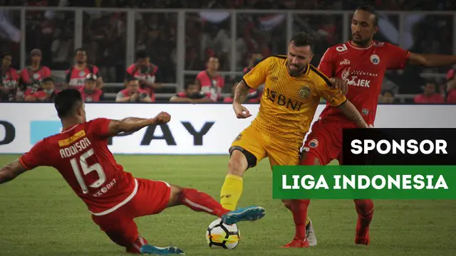 Berita video 9 perusahaan yang pernah menjadi sponsor Liga Indonesia.