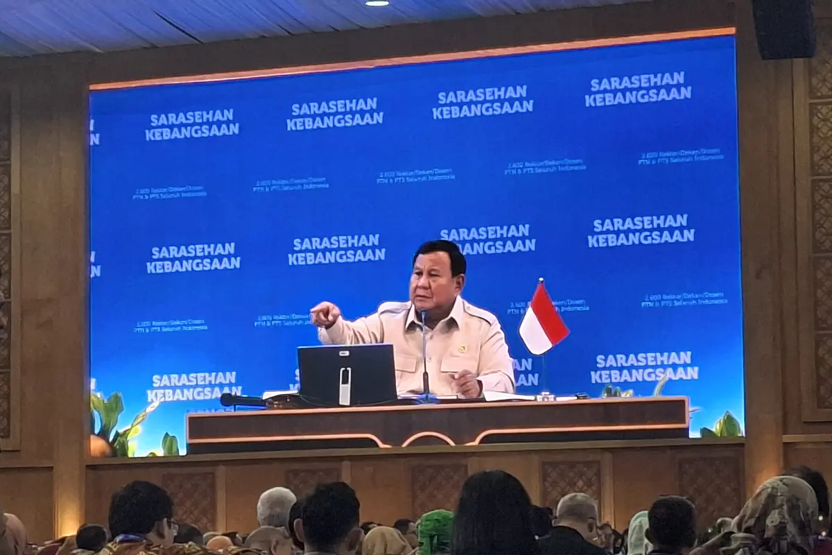 Presiden Prabowo Subianto kerap diterpa hoaks