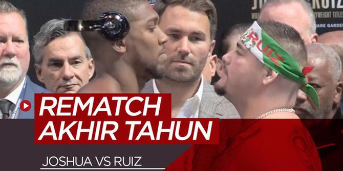 VIDEO: Rematch Anthony Joshua Vs Andy Ruiz Digelar Akhir Tahun Ini