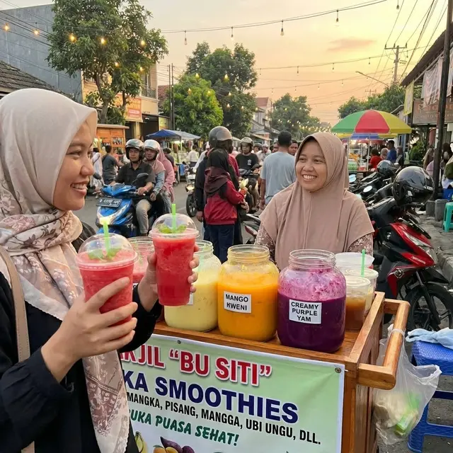Smoothies Semangka Merah