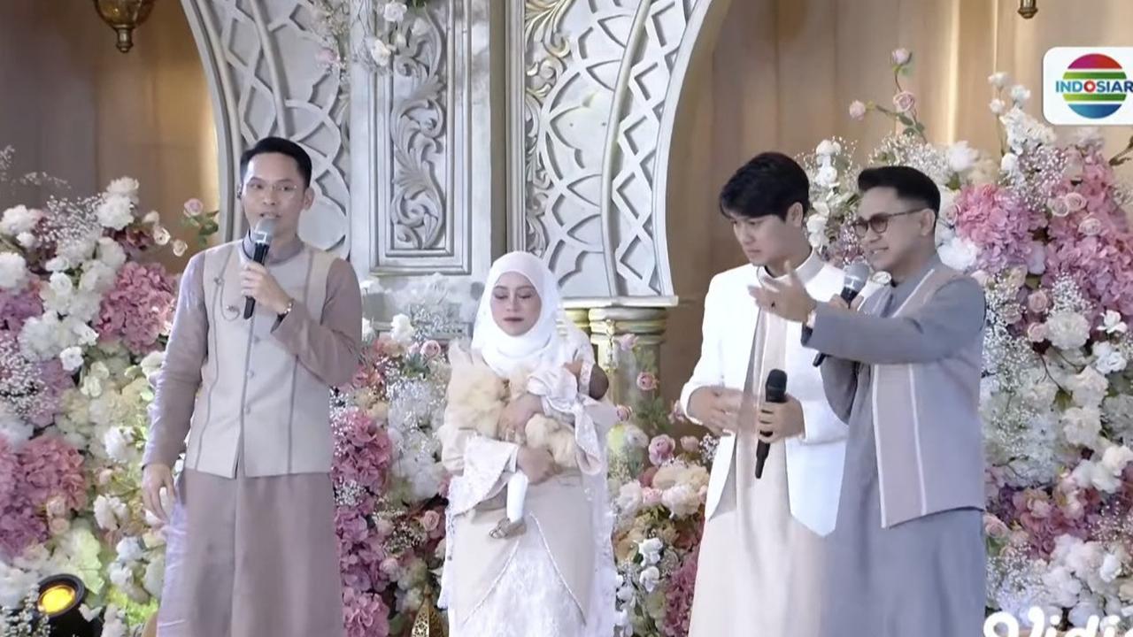 7 Potret Kemeriahan Acara Aqiqah Leshia Anak Kedua Lesti Kejora dan Rizky Billar, Banyak Artis Datang