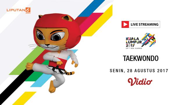 Banner Livestreaming Taekwondo sea games 2017